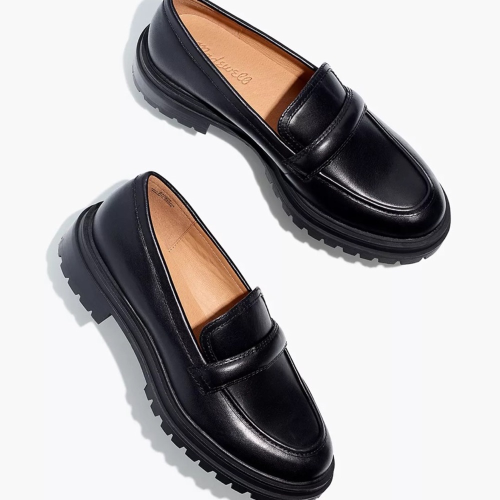 The Bradley Lugsole Loafer in Leather NF674 9.5
